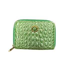 VERSACE Zip-Around Card Holder